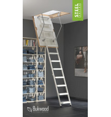 Складная металлическая лестница Steel Step 110x80