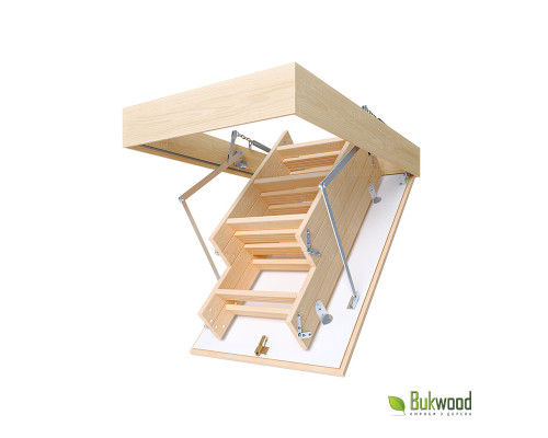 Чердачная лестница ECO Long 110х90 см - это надежная и удобная в эксплуатации конструкция, которая отличается высоким качеством и эстетическим внешним видом. Лестница предназначена для установки в помещениях высотой до 3