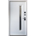 Входная дверь Qdoors.  Модель Норд - цвет внутренней накладки МДФ белое дерево, цвет наружной стороны -  метал Антрацит7021 краска. Полотно  и коробка наполнены минеральной ватой что послужит  максимальной шумоизоляции
