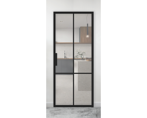 Двери из стали и стекла ZEIST SPZ08 - межкомнатные двери