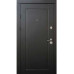 Вхідні двері Qdoors - серія Преміум. Колір внутрішньої накладки - білий супермат, колір зовнішньої сторони - венге темний. Фарбування короба в два кольори.