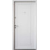 Вхідні двері Qdoors - серія Преміум. Колір внутрішньої накладки - білий супермат, колір зовнішньої сторони - венге темний. Фарбування короба в два кольори.