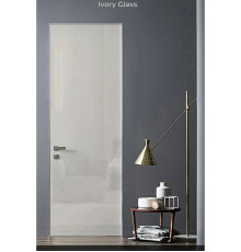 Дверь скрытая Invisible Color Glass ivory