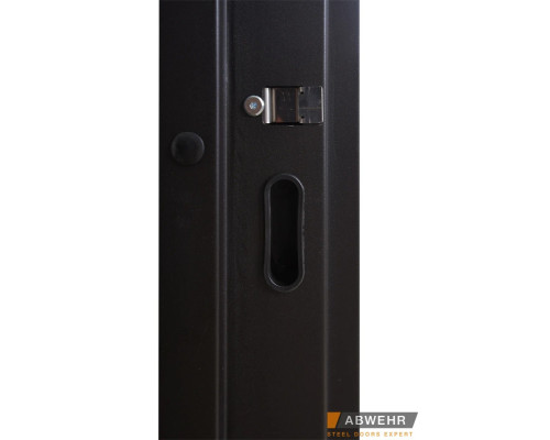 Вхідні двері модель Solid Glass (колір Ral 8019T) комплектація Defender   Гнутий двоступеневий профіль забезпечує щільне прилягання дверного полотна до короба, завдяки чому досягається високий рівень тепло та шумоізоляці