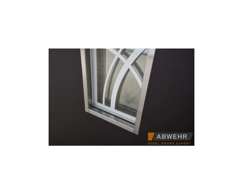 Вхідні двері модель Solid Glass (колір Ral 8019T) комплектація Defender   Гнутий двоступеневий профіль забезпечує щільне прилягання дверного полотна до короба, завдяки чому досягається високий рівень тепло та шумоізоляці