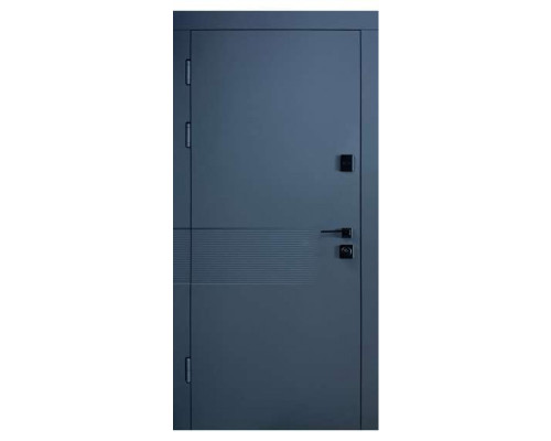 Характеристики: Колір: антрацит/антрацит   Розмір: 2040х880, 2040х960 Коробка: глибина: 125 мм матеріал: листова холоднокатана сталь 2 мм утеплення: да (ISOVER) Полотно: матеріал: листова холоднокатана сталь 2 мм утеп