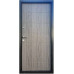 Вхідні двері Qdoors (вулиця) - Метал/МДФ. Колір: зовнішня накладка графіт, внутрішня накладка - дуб вулканічний.