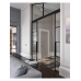Межкомнатная Перегородка LOFT 2 РАЗДВИЖНАЯ из стали и стекла