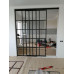 Межкомнатная Перегородка LOFT 2 РАЗДВИЖНАЯ из стали и стекла