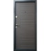 Вхідні двері Qdoors - серія Преміум. Модель Альт-М  - колір внутрішньої накладки дуб флорида, колір зовнішньої сторони венге сірий горизонт.