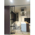 Межкомнатная Перегородка LOFT 5 ТЕЛЕСКОПИЧЕСКАЯ из стали и стекла