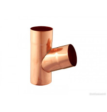 Тройник 80/80 Zambelli 130/80 медь