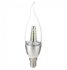 СВЕТОДИОДНАЯ ЛАМПА-СВЕЧА 6W E27 520LM 6400К KLAUS