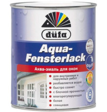 Эмаль для окон Dufa Aqua-Fensterlack 0,75л.