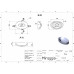 Овальный умывальник из литого мрамора EVA – это сочетание массивности и плавных линий. Неглубокая чаша обеспечит функциональность и дополнит стиль ванной комнаты. Умывальник имеет врезной тип монтажа. Сантехника MIRAGGI