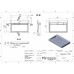 Плоский умывальник из литого мрамора AGNESS 750 с прямоугольной чашей без крыльев станет прекрасным дополнением ванной в стиле минимализм. Раковина имеет накладной способ монтажа, легко устанавливается на тумбу или полку