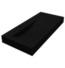 Умывальник VIOLA 1000 L MIRASTONE BLACK