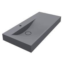 Умывальник VIOLA 1000 L MIRASTONE GRAY