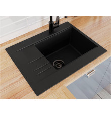Кухонная мойка BODRUM 650 black