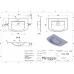Умывальник DEA 800 MIRASOFT выполнен в форме полусолнца. Широкие крылья для предметов гигиены и объемная прямоугольная чаша создадут комфорт в любом уголке ванной комнаты. Раковина имеет несколько способов монтажа – врез