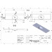 Матовый умывальник NEW YORK 1850 MIRASOFT – самый широкий в линейке MIRAGGIO. Большие крылья в качестве столешницы с обеих сторон овальной чаши посередине делают его наиболее практичным решением для ванной комнаты. Под к