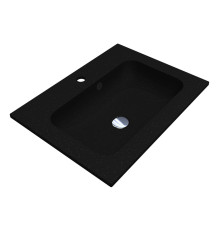 Умывальник DELLA 600 MIRASTONE BLACK