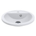 Круглий матовий умивальник із литого мармуру MADISON – класичний варіант для туалету у громадському місці. Чіткі контури, містка чаша, п'єдестал для змішувача – вагомі аргументи на користь невеликої та одночасної.