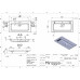 Прямоугольный матовый умывальник ROSTRIKS TRES MIRASOFT – изящный аксессуар для ванной комнаты. Плоская чаша обрамлена по периметру аккуратными бортами, на которых удобно разместить гигиенические принадлежности. Умывальн