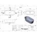 Матовая ванна островного типа SIENA MIRASOFT от производителя MIRAGGIO покорила сердца наших клиентов. Идеальные габариты ванной позволяют релаксировать в ней людям любого роста. Ванная овальной формы, компактная, сифон