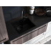 Чорна прямокутна кухонна мийка LISA із кварцового піску – це ідеальне рішення для середніх та малих кухонь. Модель з однією основною чашею відмінно підійде для сучасного інтер'єру. Мийка має кілька типів мон