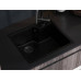 Чорна прямокутна кухонна мийка LISA із кварцового піску – це ідеальне рішення для середніх та малих кухонь. Модель з однією основною чашею відмінно підійде для сучасного інтер'єру. Мийка має кілька типів мон