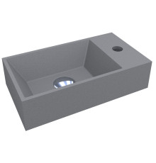 Умывальник COPPER 400 MIRASTONE GRAY