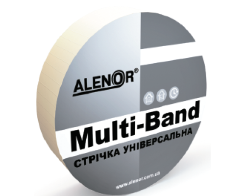 Лента универсальная Alenor ® Multi-Band – лента универсальная на основе прочной полиэтиленовой LDPE пленки, акрилового клеевого состава повышенной липкости и армировочной сетки. Лента обладает высокой силой сцепления. Дл
