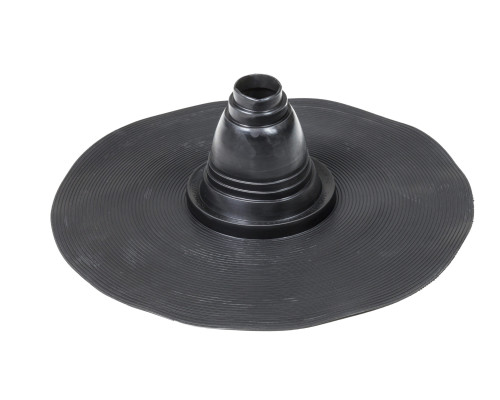 FELT-ROOFSEAL ущільнювачі з ЕПДМ-гуми для бітумної покрівлі. Комплектуються металевими хомутами Stainless. Ущільнювачі рекомендується використовувати на плоских покрівлях (ухил < 11,5 °). Розміри: діаметр 12 -875 мм