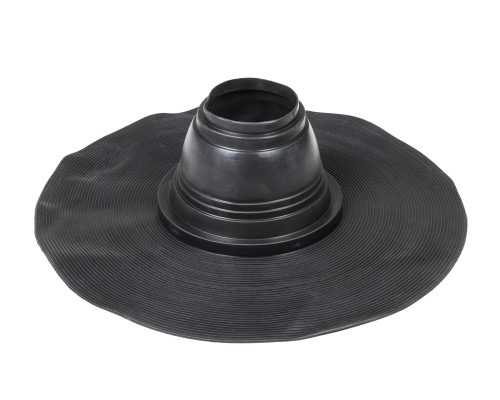FELT-ROOFSEAL ущільнювачі з ЕПДМ-гуми для бітумної покрівлі. Комплектуються металевими хомутами Stainless. Ущільнювачі рекомендується використовувати на плоских покрівлях (ухил < 11,5 °). Розміри: діаметр 12 -875 мм