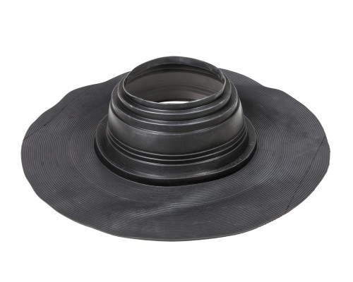 FELT-ROOFSEAL ущільнювачі з ЕПДМ-гуми для бітумної покрівлі. Комплектуються металевими хомутами Stainless. Ущільнювачі рекомендується використовувати на плоских покрівлях (ухил < 11,5 °). Розміри: діаметр 12 -875 мм