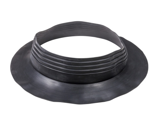 FELT -ROOFSEAL уплотнители из ЭПДМ -резины для битумной кровли.Комплектуются металлическими хомутами STAINLESS. Уплотнители рекомендуется использовать на плоских кровлях (уклон < 11,5°).Размеры: диаметр 12 -875 мм, ширин