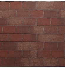 Битумная черепица Premium Rectangular 002 Tone Red