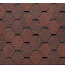 Битумная черепица Premium Mosaik 512 Tiziano red