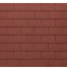 Битумная черепица Premium Rectangular 503 Coppery Red