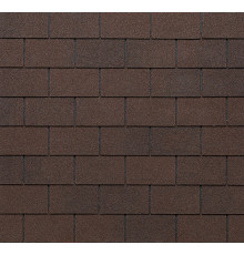 Битумная черепица Premium Rectangular 521 Dark Brown