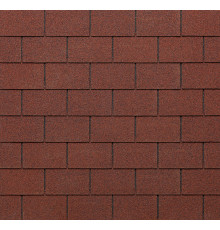 Битумная черепица Eco Roof Rectangular 013 Mixed Red