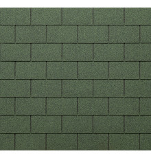 Битумная черепица Eco Roof Rectangular 078 Mixed Green