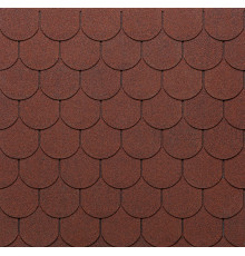 Битумная черепица Eco Roof Traditional 013 Mixed red