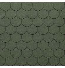 Битумная черепица Eco Roof Traditional 078 Mixed Green
