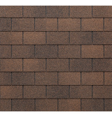 Битумная черепица Top Shingle Rectangular 434 Shaded Brown