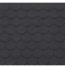 Битумная черепица Top Shingle Traditional 060 Black