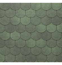 Битумная черепица Top Shingle Traditional 473 Shaded Green